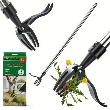 1pcs Manual Weeding Tool Vertical 4-pjaw Weeder Courtyard Garden Tool easy To Remove Weeds Without Bending Or Kneeling Down