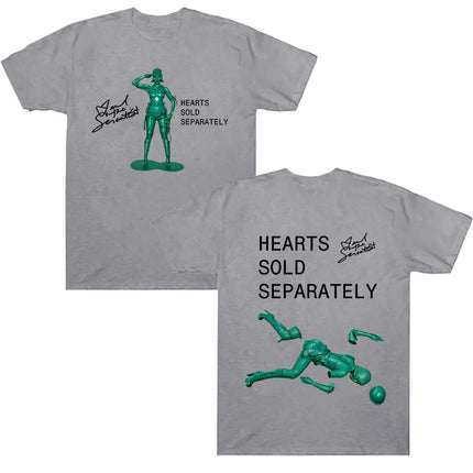 Mariah The Scientist T Shirt Hearts Sold Separately New Album Graphic Tees Women Cotton O-neck Short Sleeve Clothing Unisex Y2K