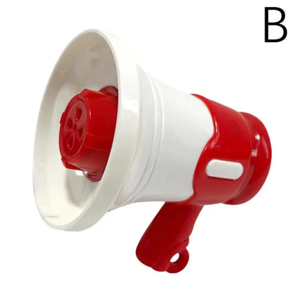 Recordable Mini Speaker Loudspeaker Handheld With Key Chain Children's Megaphone Outdoor Loudspeaker Decompression Toy