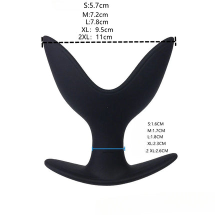 Anchor Flared But Butt Plug Dilator,Silicone Anal Sex Toys,Open Wide Analplug Buttplug Butplug,Anus Ass Expander Expansion