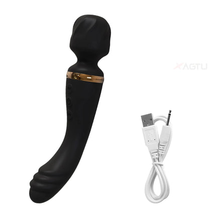 AV Wand Vibrator for Women Clitoris G-Spot Vagina Stimulator Nipples Breast Massager Female Masturbator Sex Toy for Women