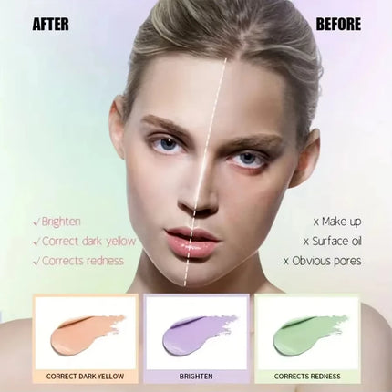 9-Shade Creamy Concealer Palette - Full Coverage Face Makeup for Dark Circles & Blemishes Multi-Color Contour Foundation Cream