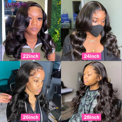 13x4 Ear To Ear HD Transparent Lace Frontal Only Body Wave 4x4 5x5 6x6 HD Lace Closure 100% Virgin Human Hair TOP Quality Soft