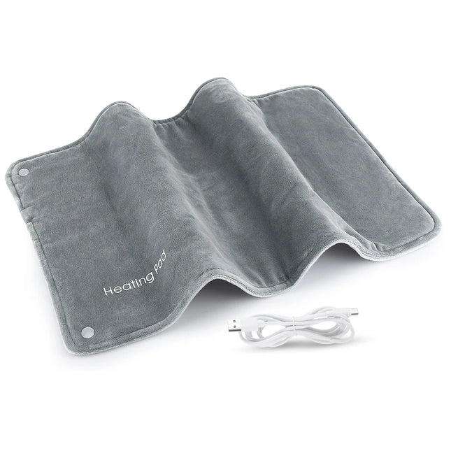 USB Graphene Electric Heating Pad Portable Foot Heater Winter Hand Warmer Abdomen Waist Back Thermal Blanket Warming Mat 30x50cm