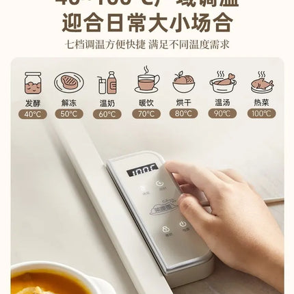 Home heating and insulation board, automatic constant temperature food reheating folding roll, heats up quickly
