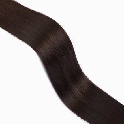 DIYOMO Butterfly Weft Hair Extensions for Women Hand Tied Invisible Weave Double Sided PU Hole Genius Weft Bundles