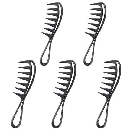Tooth Comb Hair Styling Accessories 3PCS / 5 PCS Wide Afro Coarse Comb Anti-Static Hairdressing Tool for Men Women Daily Use