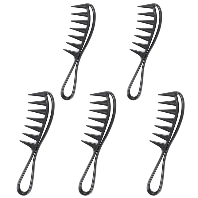 Tooth Comb Hair Styling Accessories 3PCS / 5 PCS Wide Afro Coarse Comb Anti-Static Hairdressing Tool for Men Women Daily Use