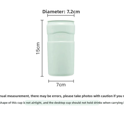 THERMOS 440ml Food-Grade 316L Steel Tumbler,6H Heat Retention Thermos for Office Commute,Leakproof Portable Coffee Mug, BPA Free