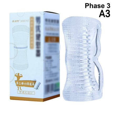 1Pc Silicone Penis Trainer Vagina Masturbation Products Man Sex Toys Men Endurance Exercise Stretcher Adult Sex Toys