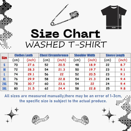 The Binding of Isaac Indie Washed T-shirt New Model Anime Lover T-shirt Oversized Year round clothing Unisex Streetwear soft tee