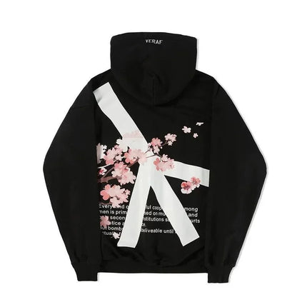 Vintage Y2k Black XoXo Hoodies Women Grunge Hip Hop Streetwear Sweatshirt Tops Goth Oversized Hoodie Women Clothing