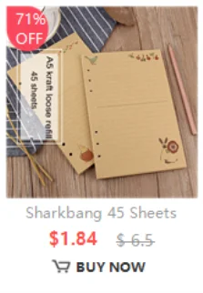 45 Sheets Business A5 A6 Loose Leaf Notebook Refill Spiral Binder Index Inside Page Monthly Weekly To Do List Paper Stationery