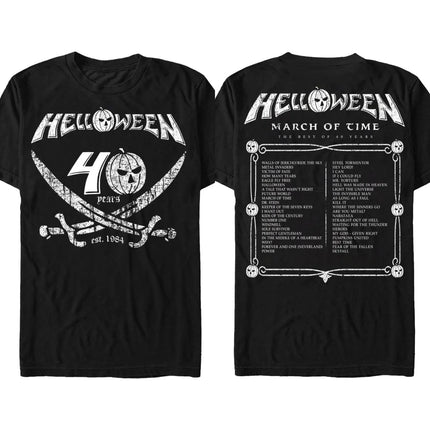 Helloween United Forces T-Shirt Women Men Oversized Street Y2K Hip Hop Short Sleeve Hip Hop Casual Cotton Female Male Clothing