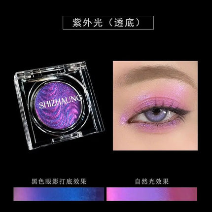 Chameleon Eyeshadow Powder Monochrome Matte Shimmer Metallic Glitter Gothic High Gloss High Colors Fine Flash lasting Eye Makeup