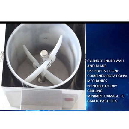 Commercial Electric Garlic Peeler Household Automatic Garlic Peeling Machine Small Electric Food Garlic Processor