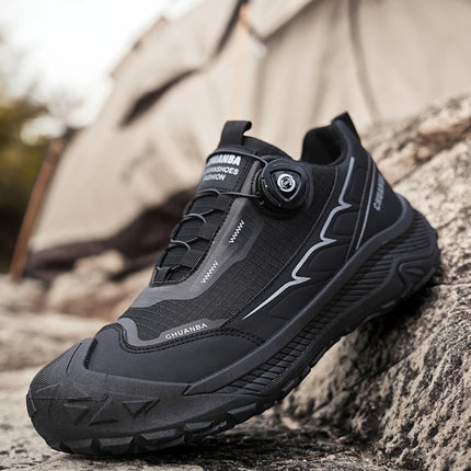 2025 new men's shoes work sports shoes fashionable casual shoes comfortable multi-functional low top shoes outdoor hiking shoes