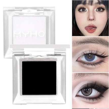 Black& White Nude Neutral Matte Eyeshadow Palette Single Vegan Eyeshadow UltraBlendable Pigmented Long Lasting Eye Shadow Makeup
