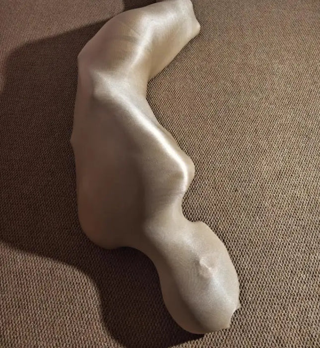 Sexy Super Tight Oil Shiny Full Body Stockings Mummy Bondage One-Piece Tights Comfortable Sleepwear Pullover Asphyxia Sensation