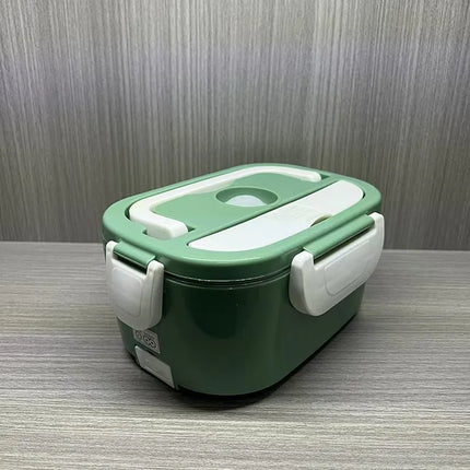 2026 Dual Voltage Electric Lunch Box, 304 Stainless Steel, Car & Home Use, Heating & Insulation