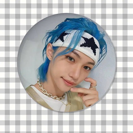 I-FelixS Cool Badges Badges Cartoon Round Brooches On Backpack Jacket Acrylic Button Pins Collection Gifts