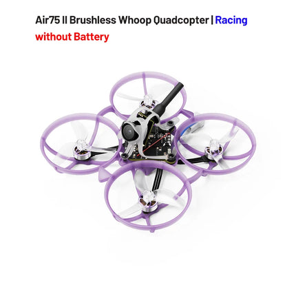BETAFPV Air75II Brushless Whoop Quadcopter Racing Freestyle Drone ELRS 2.4G Matrix 1S 5IN1 II FC 5.8G 25mw~400mw VTX C03 Camera