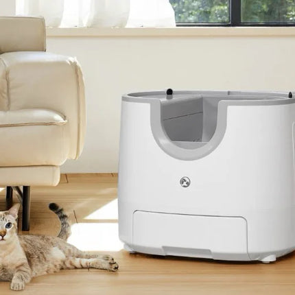 Furoomate - Automatic Smart Cat Litter Box, Self-Cleaning, 11L, High-Capacity Pet Toilet Tray
