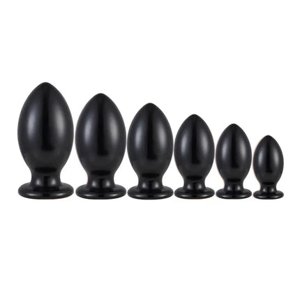 6 Size Buttplugs Anal Beads Balls Cunt Plug Dilatador Anal Plug Sex Toys Small And Big 9.5cm Huge Anal Plug Toys For Women Men