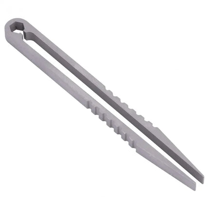 1Piece Portable Titanium Alloy Tweezers Outdoor Survival Camping Travel Mini Tools EDC Equipment Outdoor Tool Camping Supplies