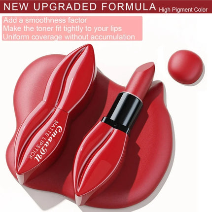 5pcs Matte Lipstick Makeup Set Super Smooth Texture Long Lasting Lipstick Kit High Pigment Sexy Lip Stick with Perfect Gift Box