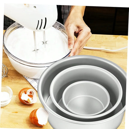 Nonstick Round Cake Pans for a Variety of Desserts,Made from Aluminum with a Rolled Edge,Perfect for Chiffon Cakes And More