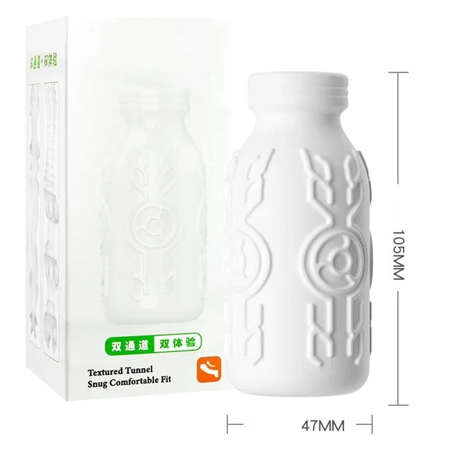 Male Portable Masturbator Cup Sex Toy for Men Penis Trainer Pocket Pussy Real Vagina Anal Airflow Suction Control Adult Products