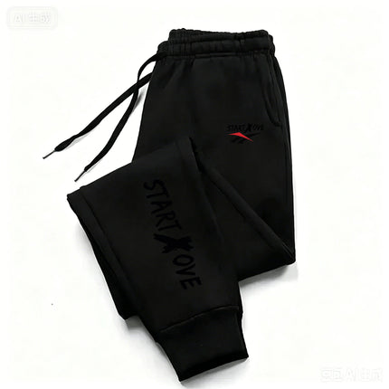 Men's Sweatpants, Trendy Autumn and Winter Sports Pants, Jogging Fitness Running Pants, Casual, Trendy, Comfortable and Fas