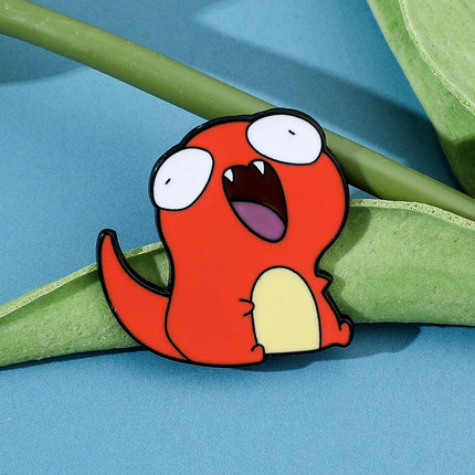 Kawaii Anime Enamel Pins  Cute Psyduck Pikachu Charmander Brooch Metal Badge for Kids Hat Pins Accessories Gifts