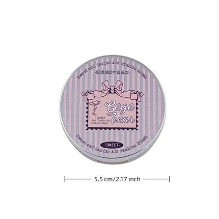1Pc Gege Bear 3.5g Matte Cream-Textured Cushion Blush With Puff, Powder-free, Smooth Application, Create Flawless Daily Makeup