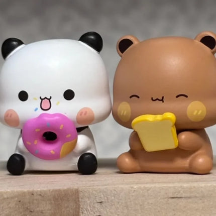 Bubu And Dudu Daily Blind Box Mystery Box Desk Decoration Cute Figure Model Desktop Decoration Collect Kawaii Doll Gift Genuine