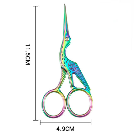 Eyebrow Scissor Makeup Eyelash Trimmer Facial Hair Remover Stainless Steel Nail Cuticle Manicure Scissor Beauty Makeup Tool