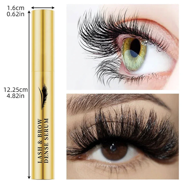 Nourishing Eyelash and Eyebrow Enhancer Serum - Natural Ingredients for Longer, Fuller, and Thicker Eyebrows, Eye Cosmetics