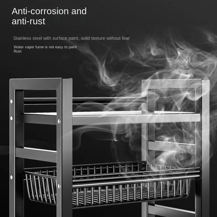 Multi-purpose mobile storage rack detachable mesh basket kitchen storage rack balcony living room shelf