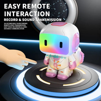 Remote Control Robot Touch Programmable Electric Dancing Music Rgb Led Lights Interactive Electronic Toy For Indoor Hobby