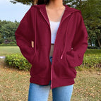 XL / Wine red color