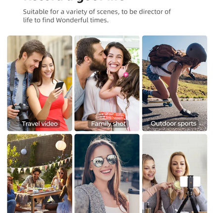 AXNEN HQ3 3-Axis Gimbal Stabilizer for Smartphone Handheld Phone Video Record, Android iPhone Tiktok Vlog Cellphone Stabilizer
