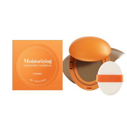 Cushion Foundation Full Coverage Glow Waterproof Long-Lasting Concealer Brightening Sunscreen Soft Korean Makeup Base Cosmetic