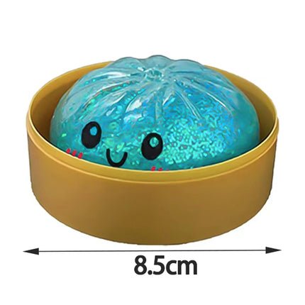 Blind box Colorful Simulated Dumpling Squishy Relaxing Relieve Anxiety Antistress Enhance Happiness Rebound Squeeze Reliever Toy