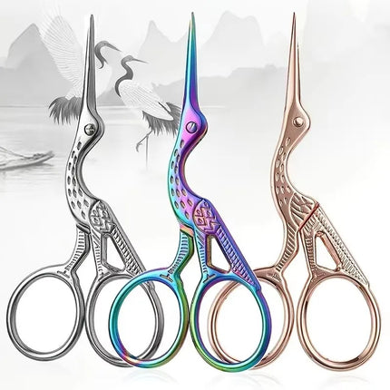 Eyebrow Scissor Makeup Eyelash Trimmer Facial Hair Remover Stainless Steel Nail Cuticle Manicure Scissor Beauty Makeup Tool
