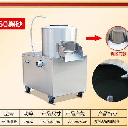 Small Potato Peeler Automatic Ginger Peeler Cleaning Sweet Potato Taro Potato Peeling