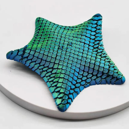 Fidget Toy Flexible Desk Decor 3D Printed Articulated Starfish Stress Relief Gift for Kids and Adults Visual toys
