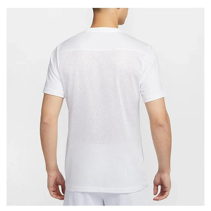 Nike DRI FIT Men Fitness Training Breathable Quick Dry Short Sleeve T‑Shirt IB8640‑100 Genuine Sport Top