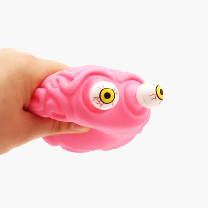 Flippy Brain Squishy Eye Popping Squeeze Fidget Splat Toy Stress and Anxiety Relief Ball Anti-Anxiety Focusing Toys Gift for Kid