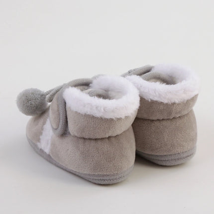 Newborn Booties Baby Socks Shoes Girl Winter Warm Cute Toddler Prewalkers Soft Anti-slip Infant Newborn Crib Crawl Shoes